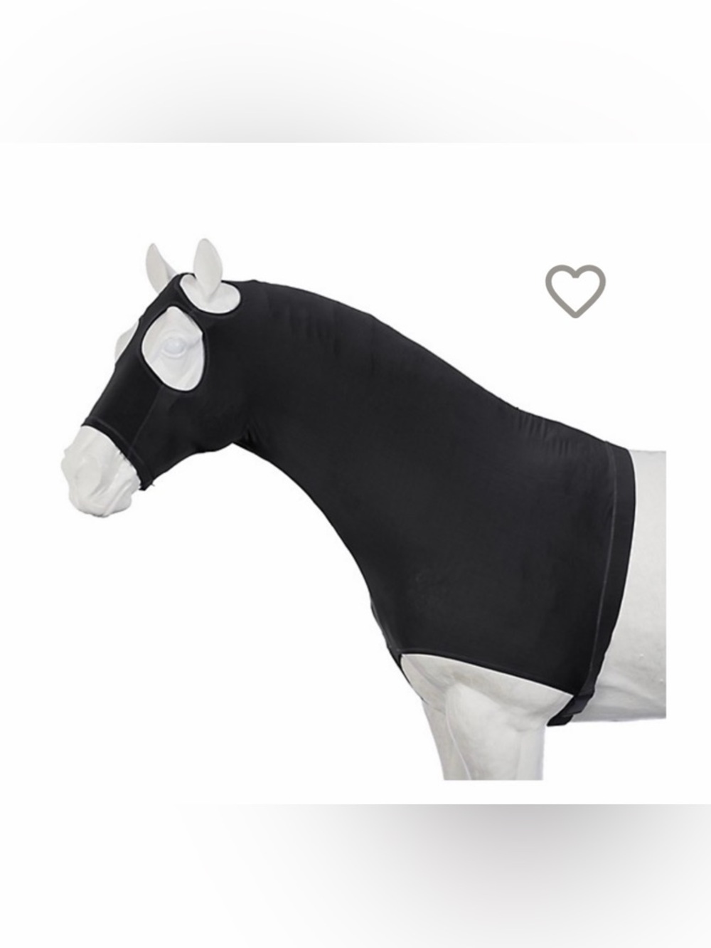 Black Mane Stay for Horse New Size Small by Tough 1